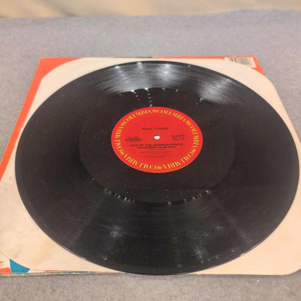 Paul Young Love of the Common People Come Back and Stay 12" Vinyl Promo 1983 - Picture 4 of 7